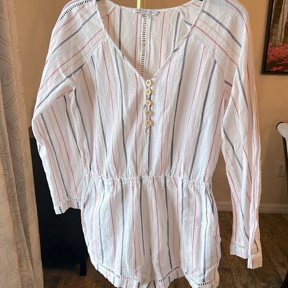 Rebecca Minkoff Beech Cotton Romper - Picture 8 of 10